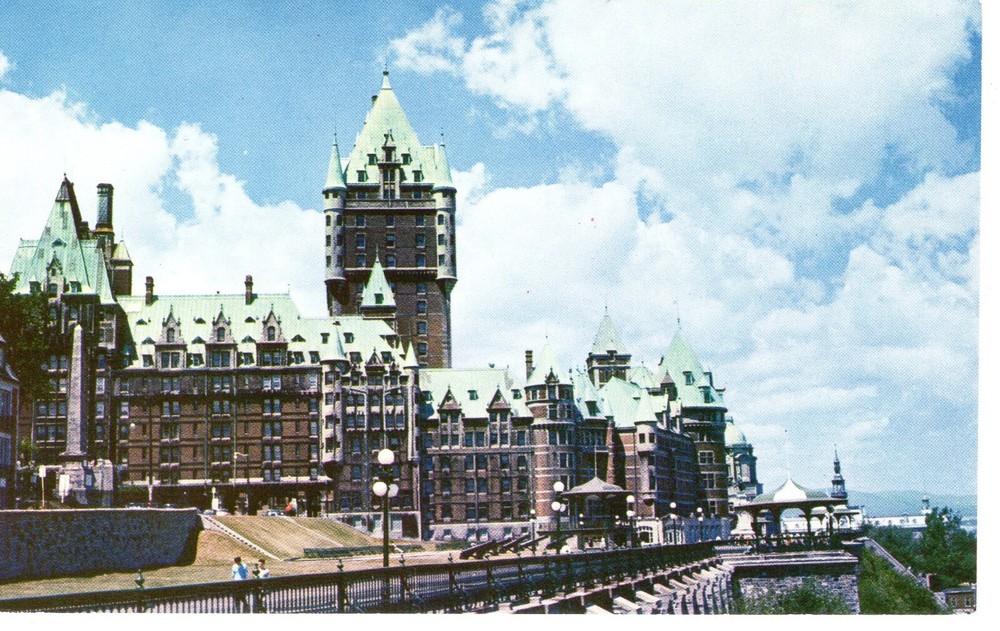 CHATEAU FRONTENAC HOTEL, QUEBEC, CANADA - PC6574
