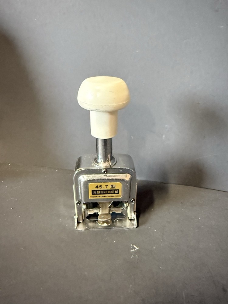 Automatic Numbering Machine 45-7