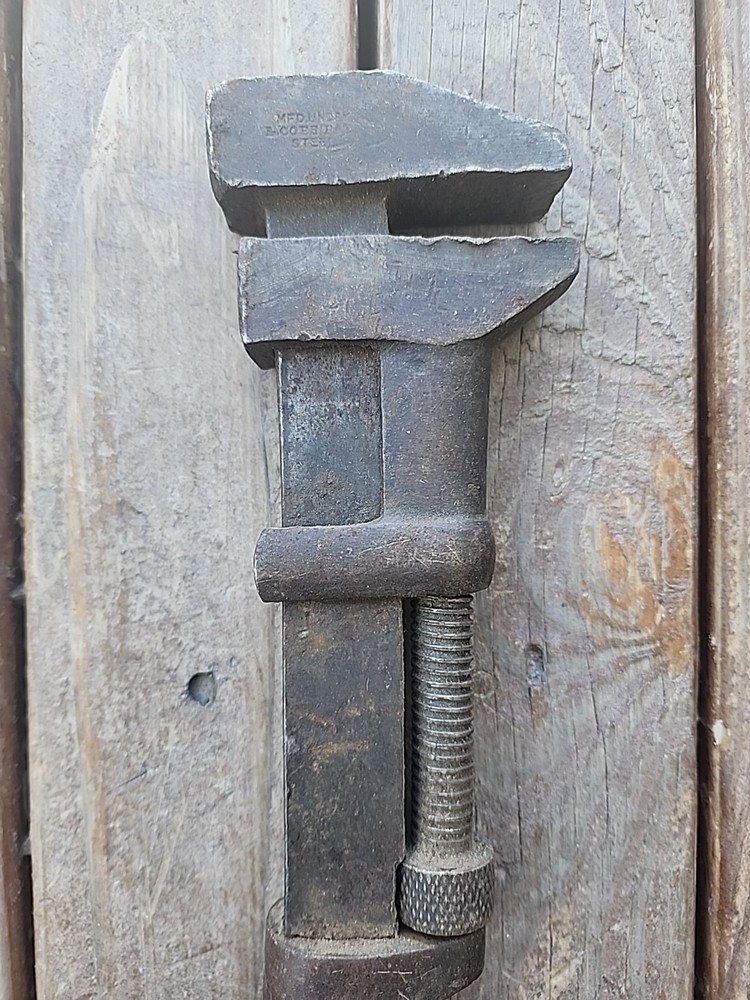 Antique Coes Wrench Co Adjustable Monkey Wrench