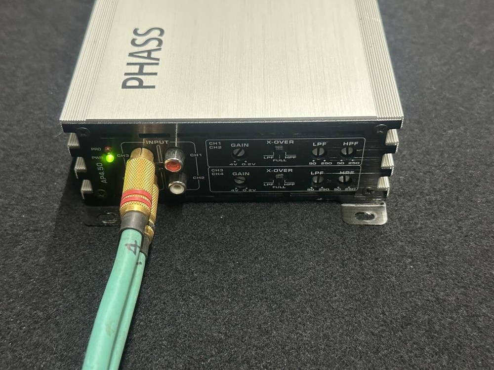 Phass Ap4.50 4-channel Amplifier Used
