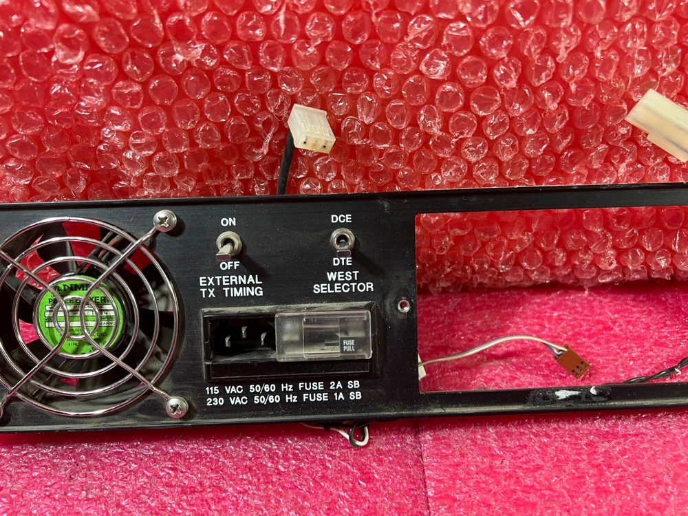 ADTECH SX/12 DATA LINK SIMULATOR Rear Panel