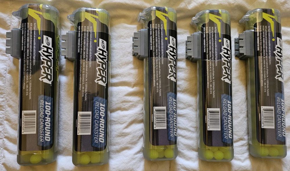 Nerf Hyper 100 - Round Reload Canister New NIB