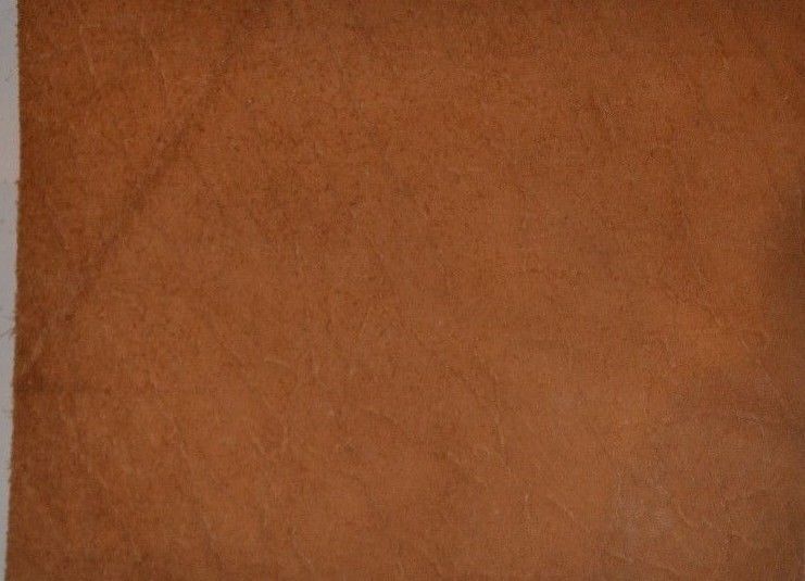 Leather Piece - 6 x 11 - Tan - Elephant Print - 1 Piece (E167)