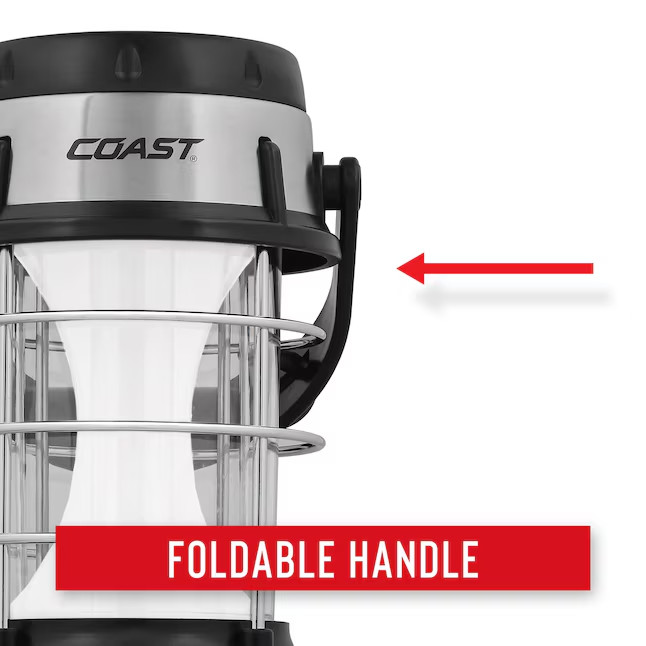 COAST 665 4-MODE LED CAMPING LANTERN *DISTRESSED PKG