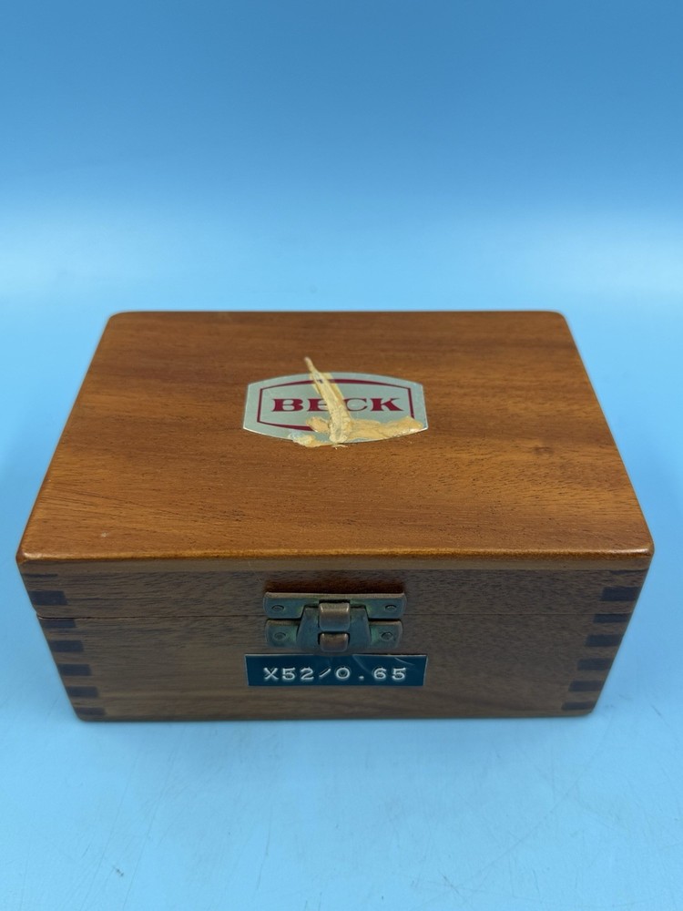 Vintage Beck Reflecting Microscope Objective Lens Box