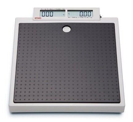 Seca 874 Digital Flat Scale for Mobile Use with Push Buttons and Double Display