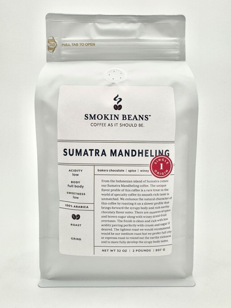 1-10lb Sumatra * Specialty Coffee * Order Today Roasted Today * for Best Taste