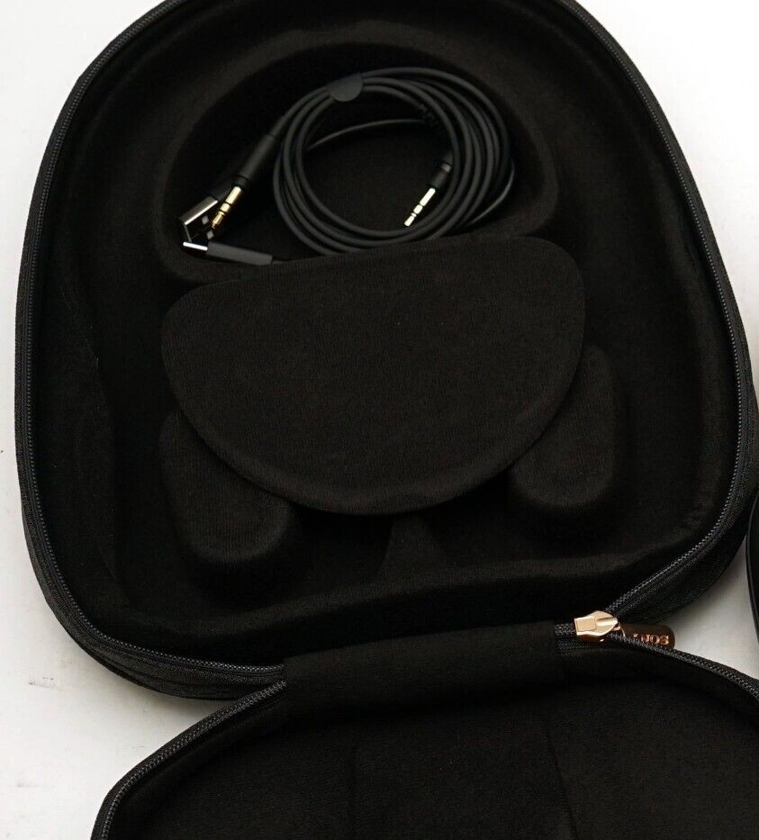 SONY OEM Carrying Case for WH-1000XM5 Headphones Audio AUX & USB-C Cable Black