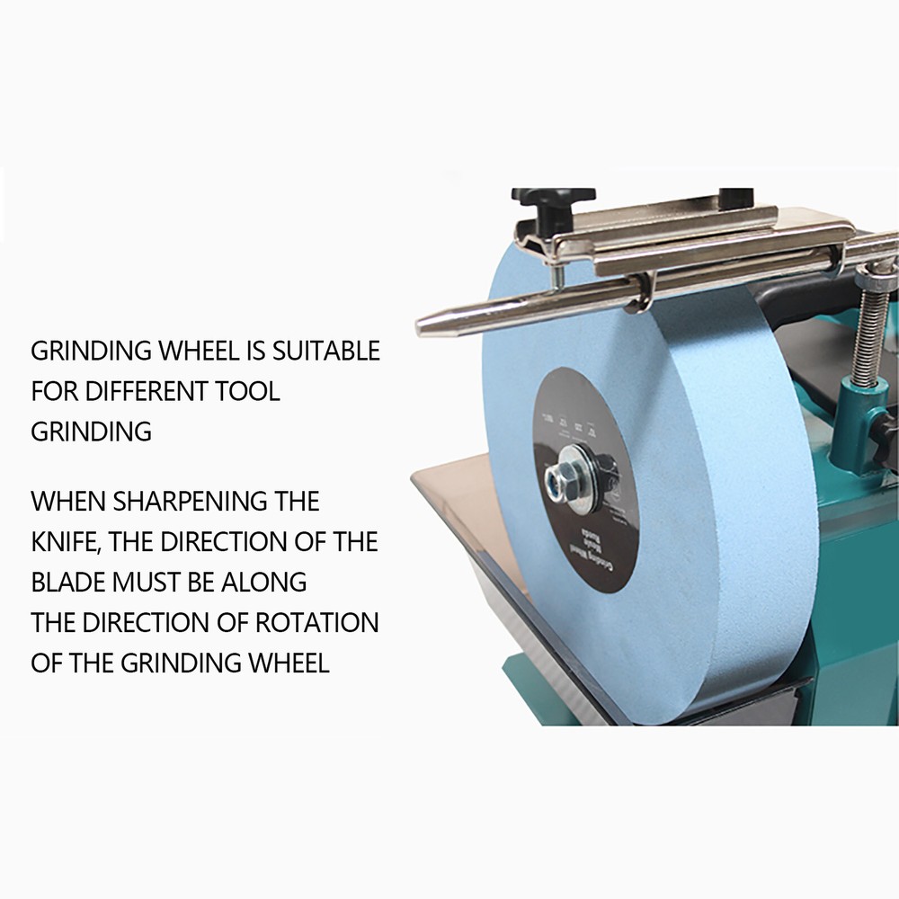 Electric Knife Sharpener Water-cooled Grinding Device &10" Sharpening Stone