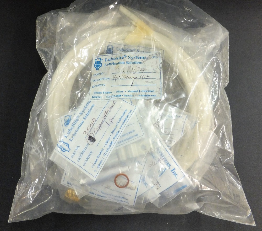 LUBESITE 32176-4, 4 POINT GREASE KIT, UNUSED SURPLUS