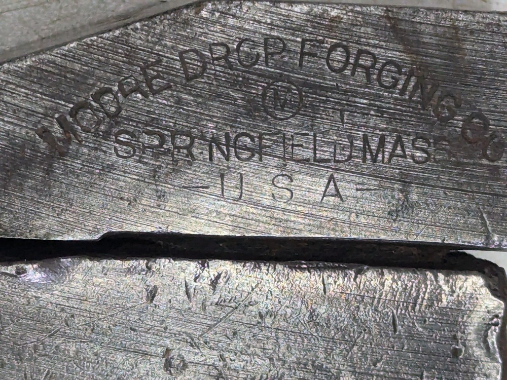 Vintage Moore Drop Forging Co. Monkey Wrench All Metal