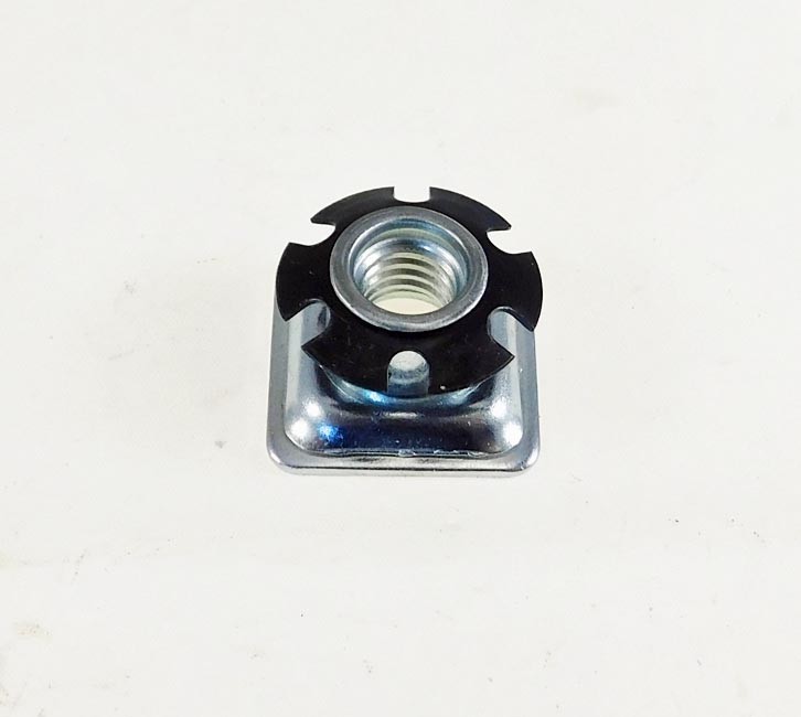 4 Pack Threaded Star Type 1"(OD) Square Tubing Insert 3/8-16 Threads S71-326