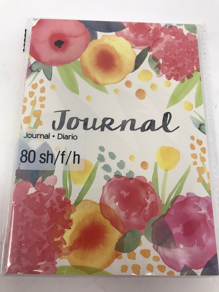 Studio Spring Poppy Pop Lined Journal 5” X 7” NEW