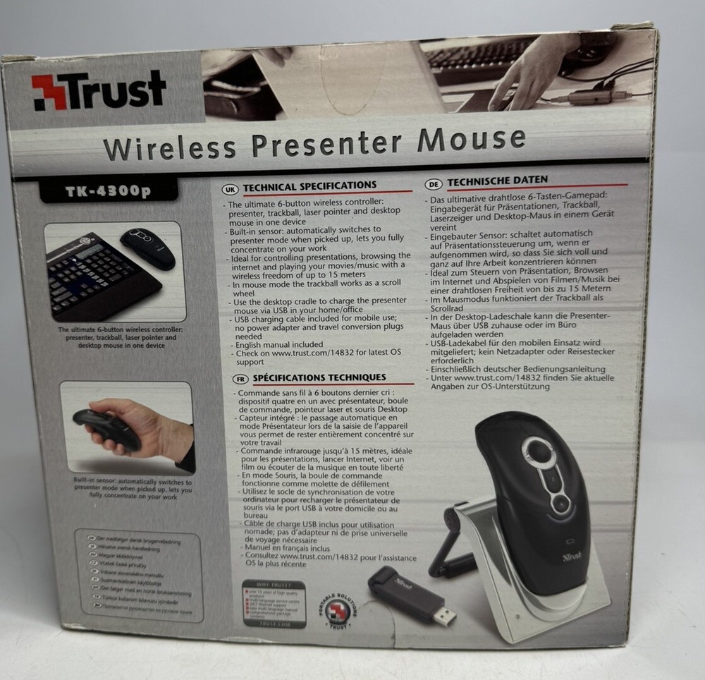 Trust Wireless mouse TK-4300p