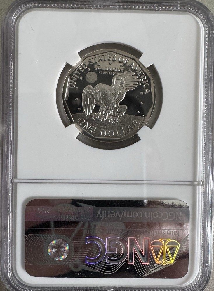 Susan B Anthony Proof Set Collection NGC