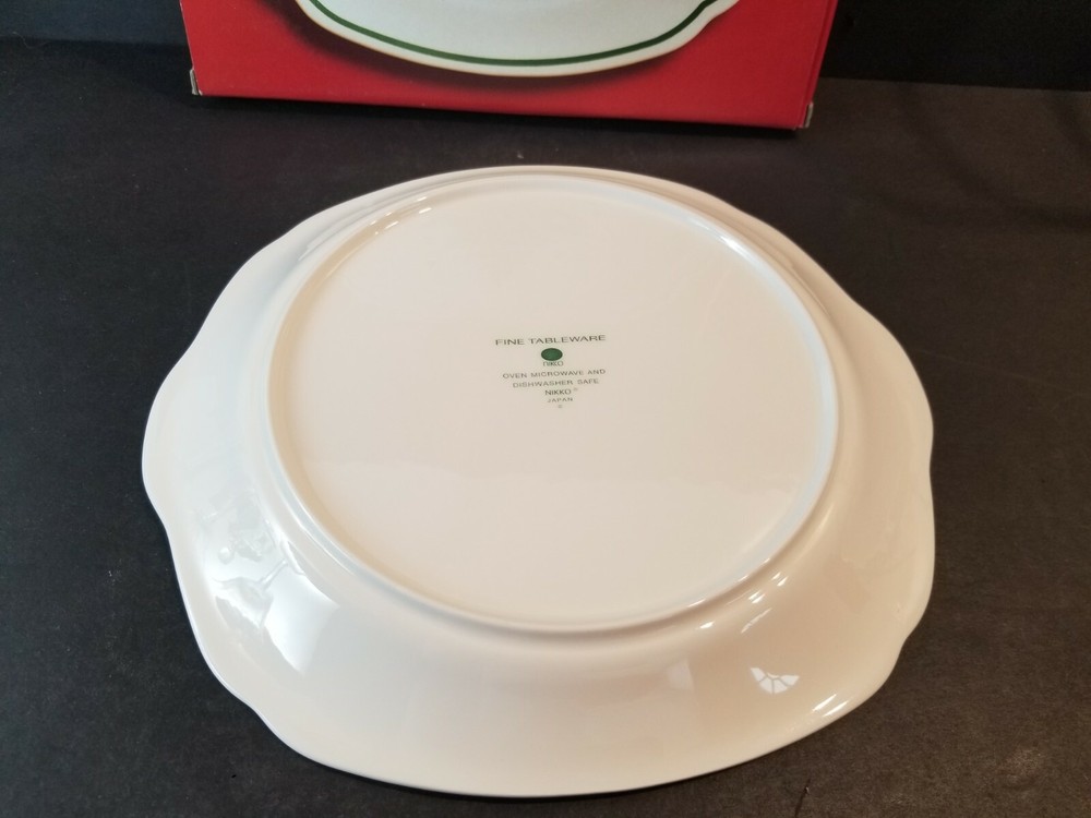 Happy Holidays by Nikko 10" Serving Tray with Box