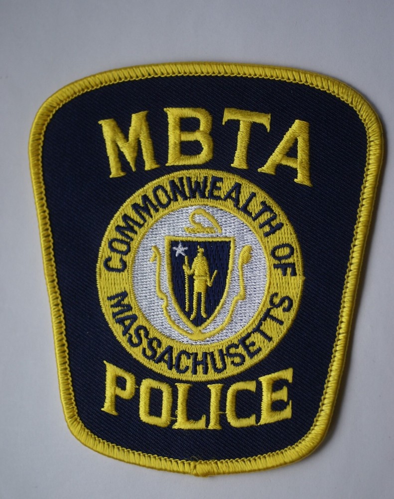 Obsolete Massachusetts Bay Transportation Authority Police shoulder patch
