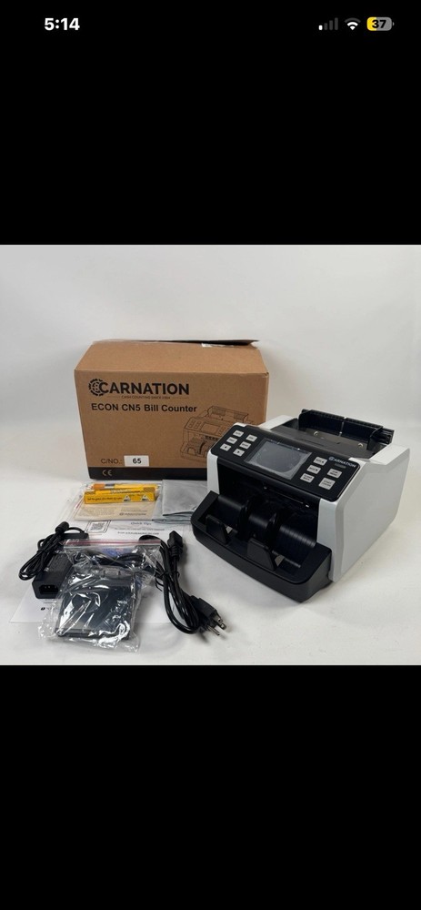 Carnation Cn5 Money Counter Machine Cash Counting Machine