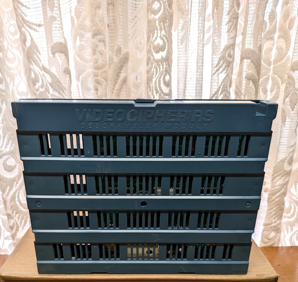 GENERAL INSTRUMENT VIDEOCIPHER RS DESCRAMBLER MODULE - UNTESTED - FOR PARTS