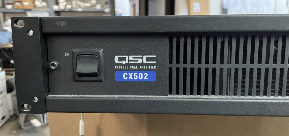 QSC CX502 2-Channel Power Amplifier