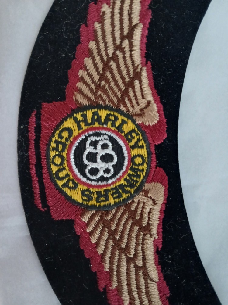 1998 Harley Davidson HOG Patch Owners Group Rocker wings