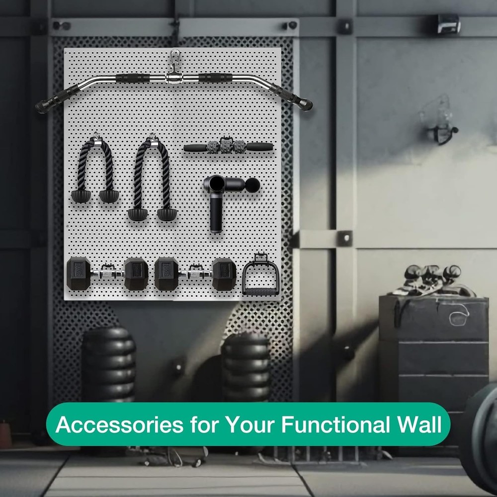 Versatile 8-Pack Pegboard Utility Hooks - Ideal for Home and Garage Storing