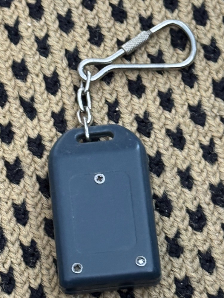 UNGO 1 Button Remote Keyfob Keychain Blue Car Alarm Security Systems