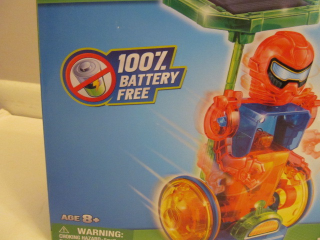 Greenex Scientific Robot Solar Powered Educational Kit, Item 36507