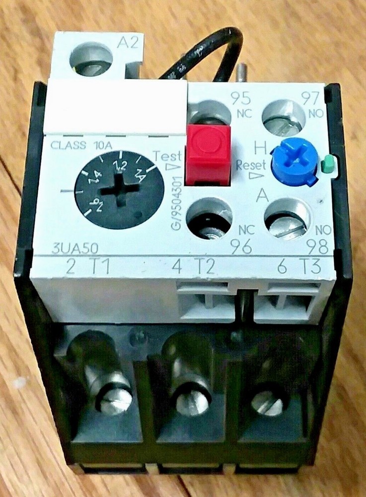 Siemens 3UA50 00-1A Solid State Overload Relay