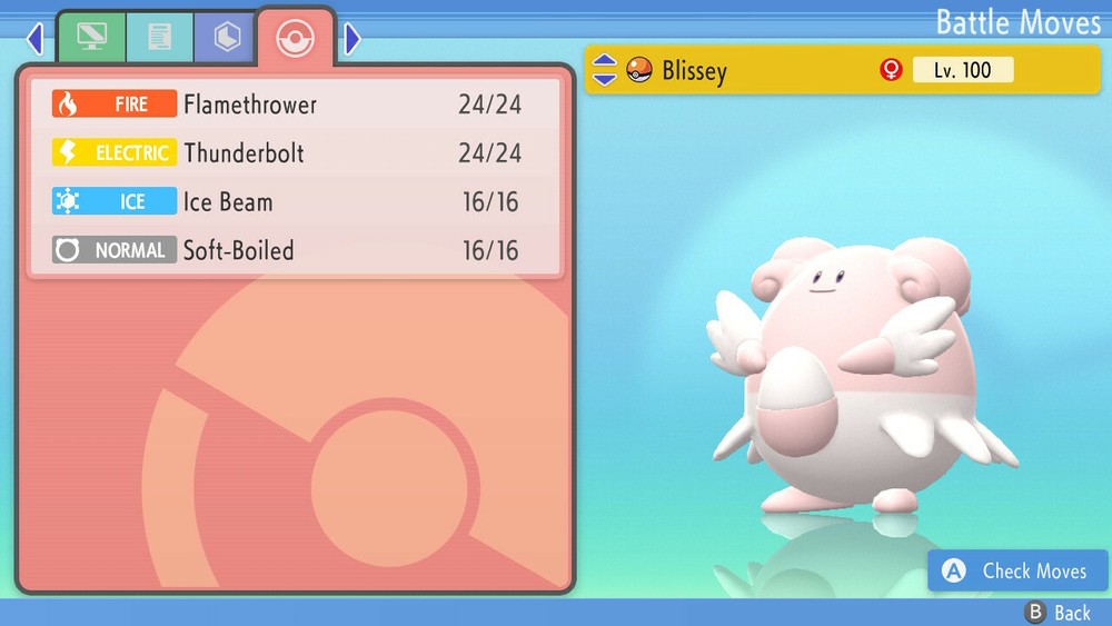 Shiny Blissey 6IVs Pokemon BDSP
