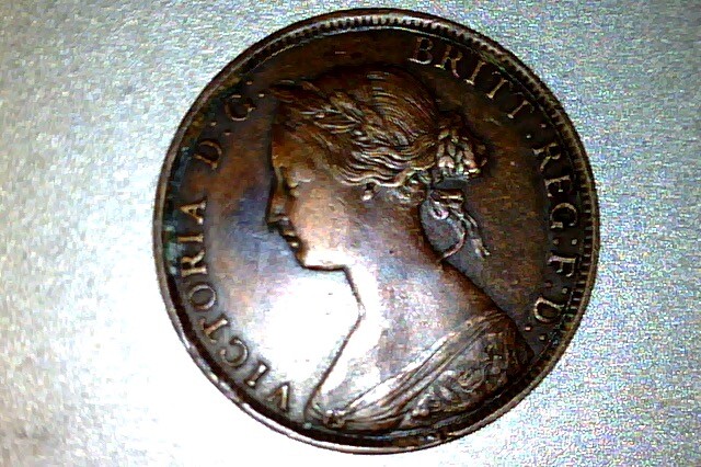 CANADA  1864 New Brunswick LARGE CENT -  AU       #Q085