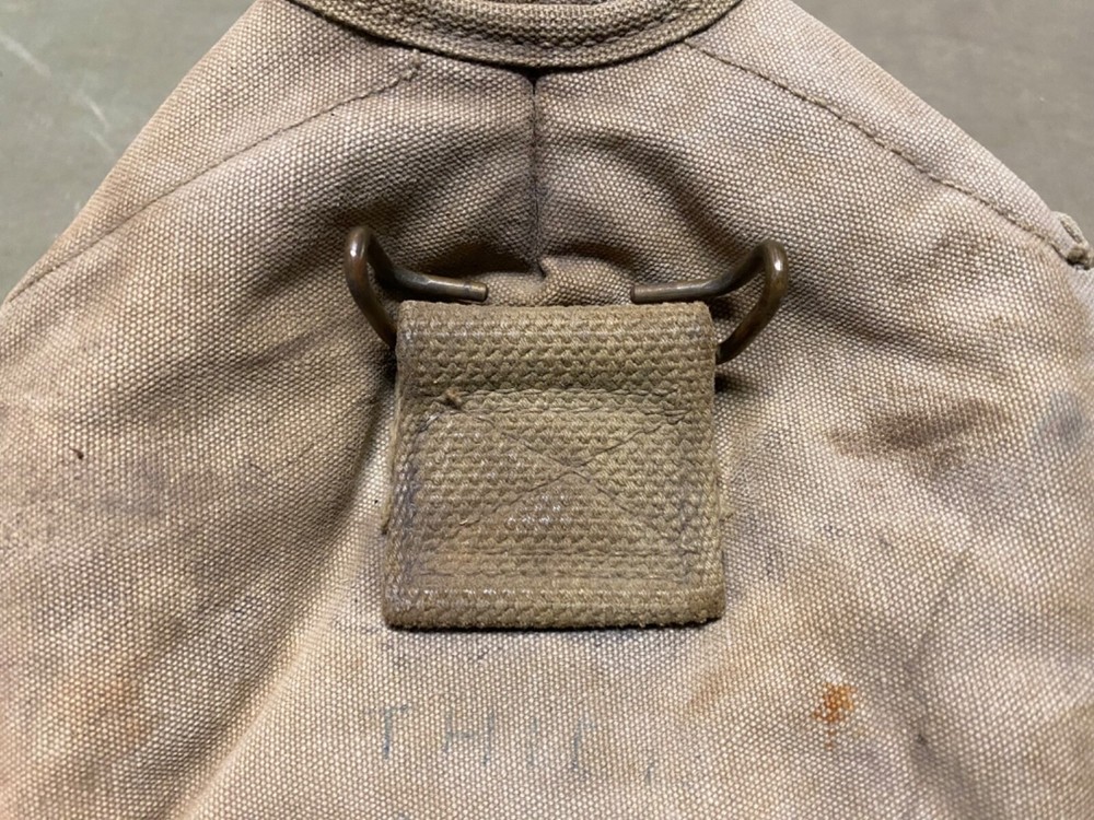 ORIGINAL WWII US ARMY INFANTRY M1942 CANTEEN COVER-OD#3