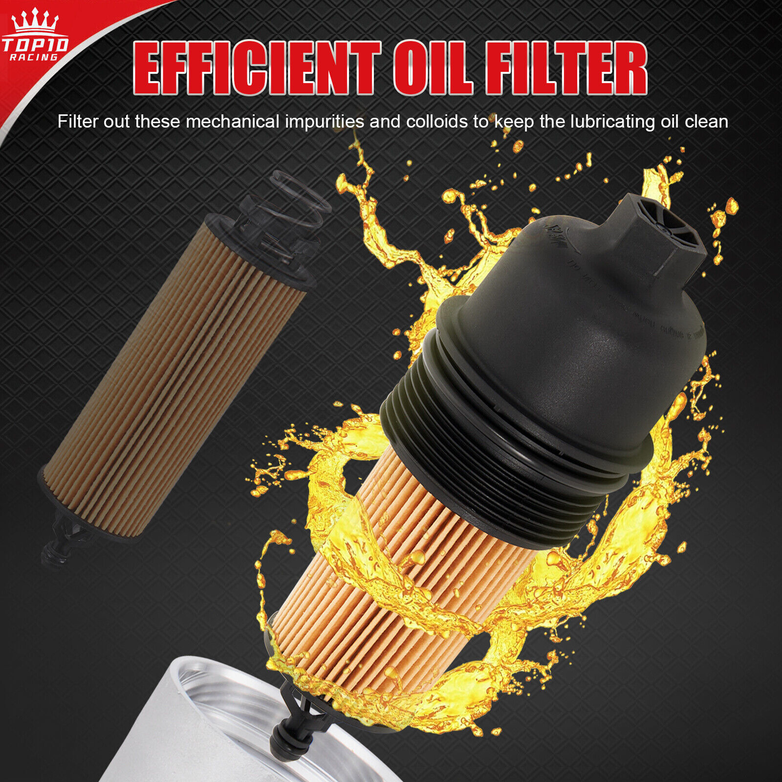 Engine Oil Cooler Filter Housing Assembly For Dodge Chrysler Jeep 2011-2016 3.6L