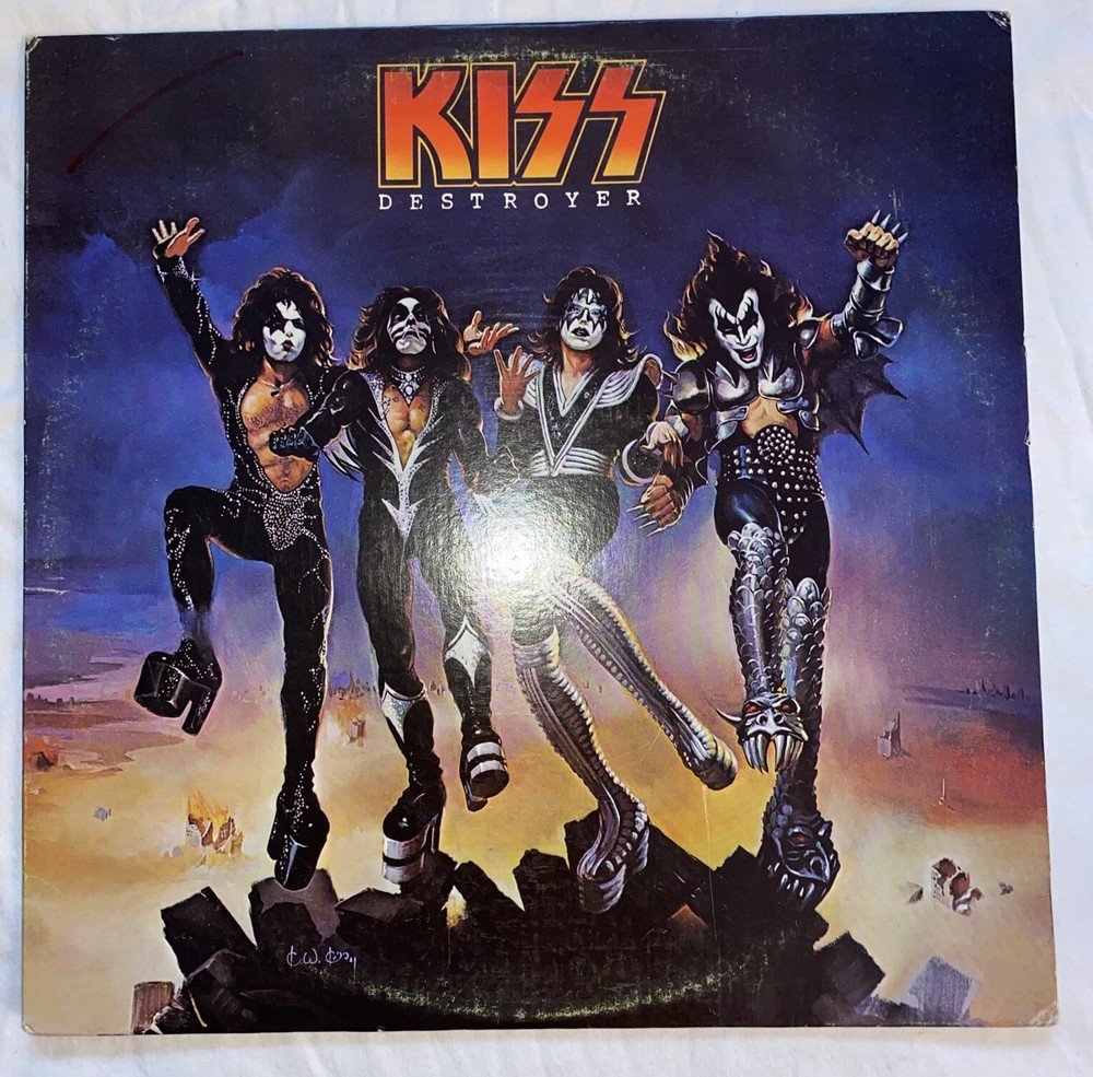 KISS, Destroyer, 12”, First Press, Casablanca, 1976 Aucoin Management, Very Nice
