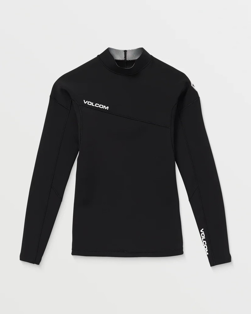 Volcom Modulator 1.5mm Pull Over Neoprene Wetsuit Jacket - Men's - Small / Black