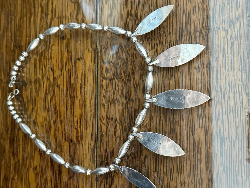 Sterling Turquoise Necklace