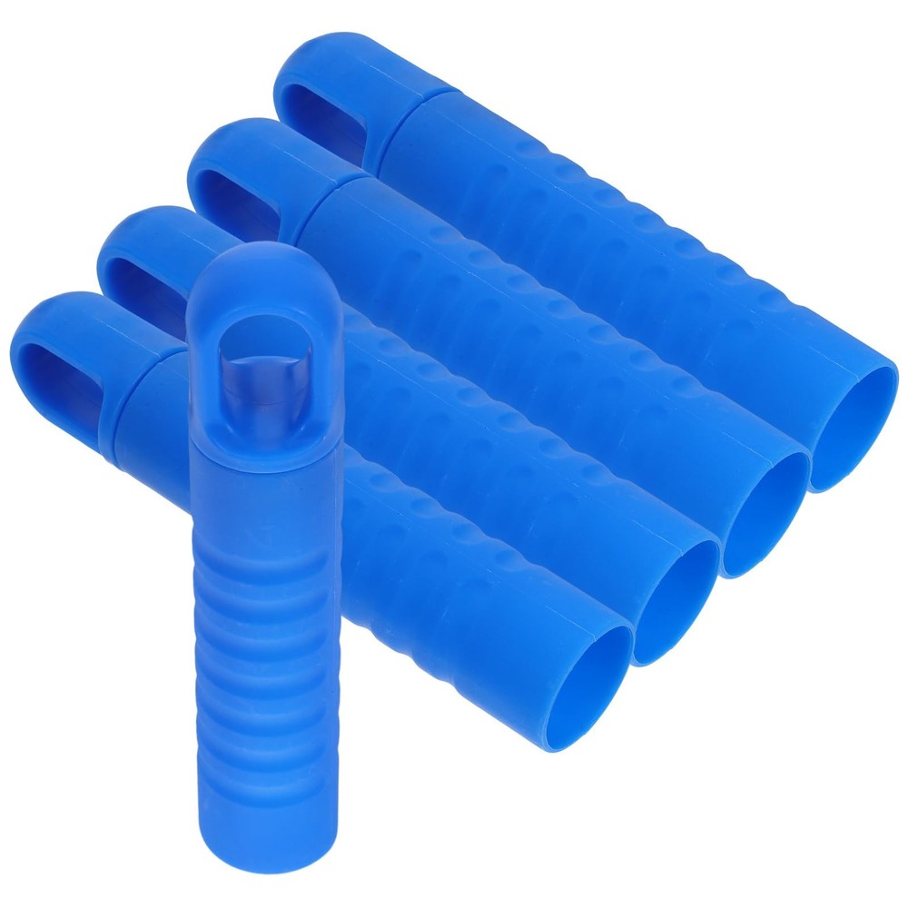 5pcs Thickened Plastic Broom Handle Grip Fit Mop Handle End Cap for Enhanced ...