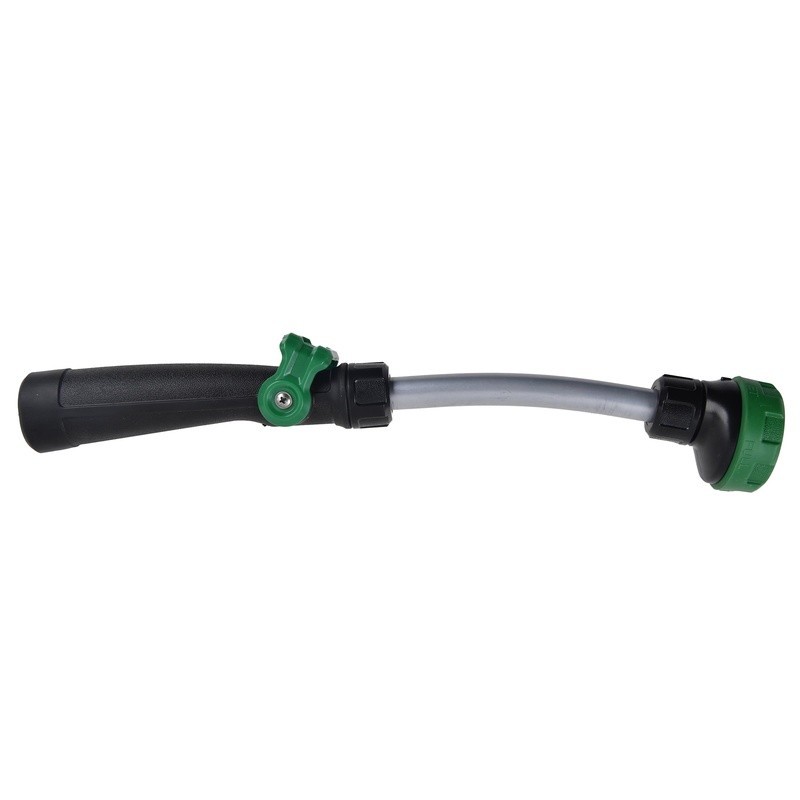 5-Pattern Watering Wand Adjustable Flow Control Ergonomic Grip Garden Hose Tool
