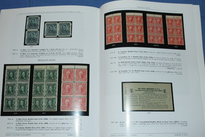 Siegel Auction March 2004 Cheshire #873 INCLUDES REALIZATIONS BlueLakeStamps