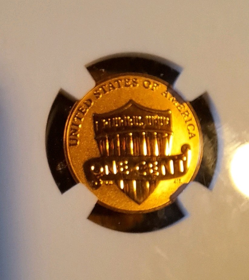 2019-W 1C First "W" Reverse Proof Cent FDOI NGC REVERSE PF70 RD