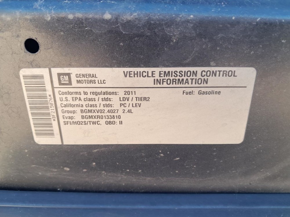 MALIBU 2011 Glove Box 5022771