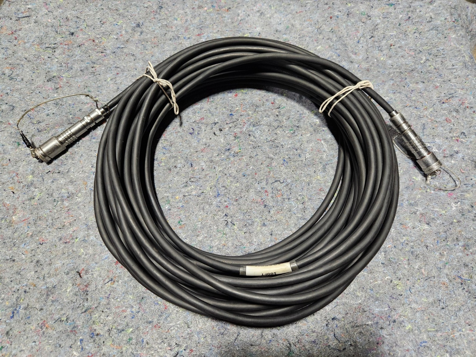 100' ft GEPCO HDC920 SMPTE 311M LEMO PUW/FUW Hi-Def Camera Hybrid SM Fiber Cable