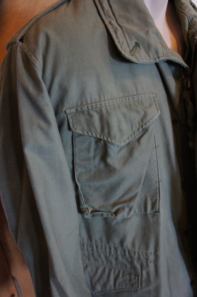 Authentic US Army Airborne RANGER Field Jacket Dated 1978 Size Medium Regular