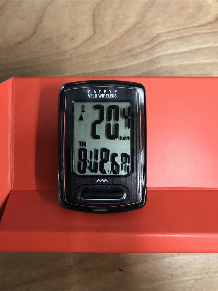 CatEye Velo Wireless Bike Computer, Black