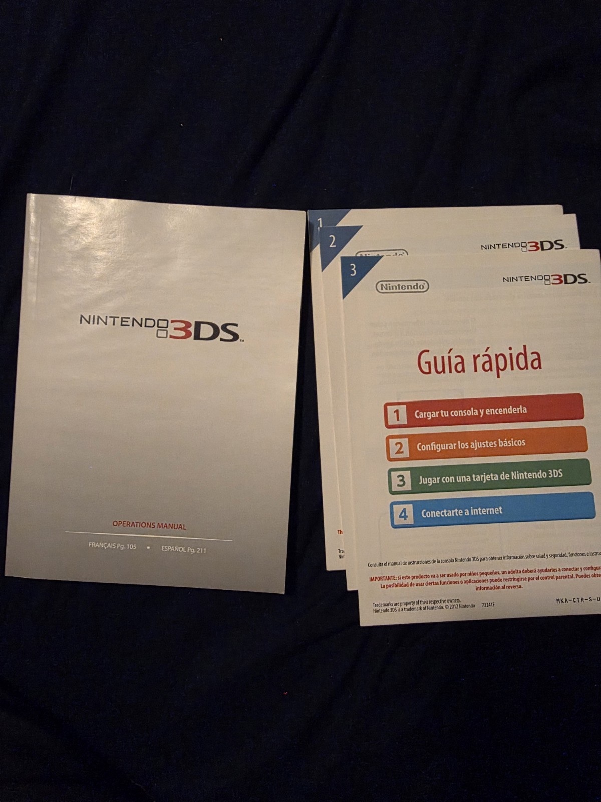 Nintendo 3DS - Original Model with Original Box and Manuals (no console)