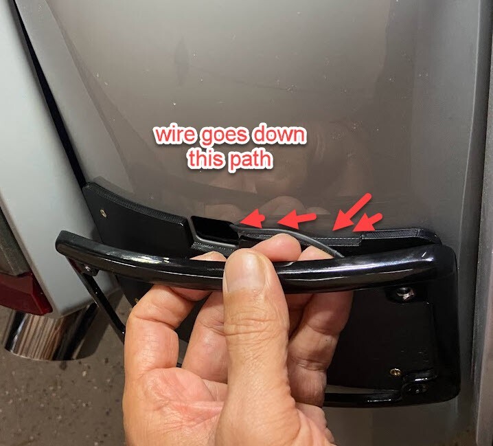 2024 Touring 2023 CVO Road Glide Street Glide rear license plate bracket V4