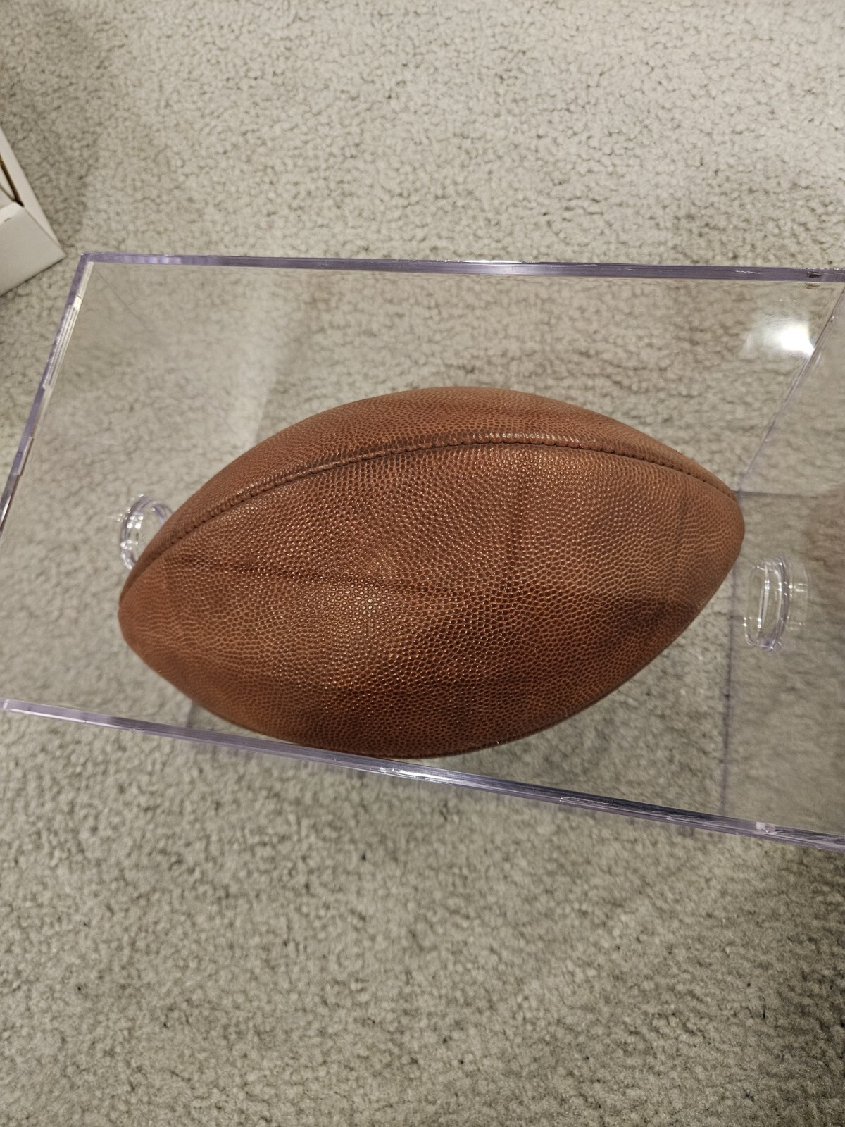 Seattle Seahawks 2008 Game Used NFL "The Duke" Wilson Football With Case