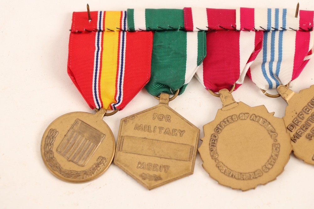 Original Global War on Terror Parade Mounted Medal Set
