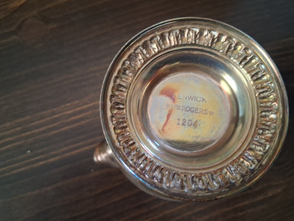 3 Piece Set Vintage Silver Plated "Fenwick" Wm William Rogers Tea Coffee Service