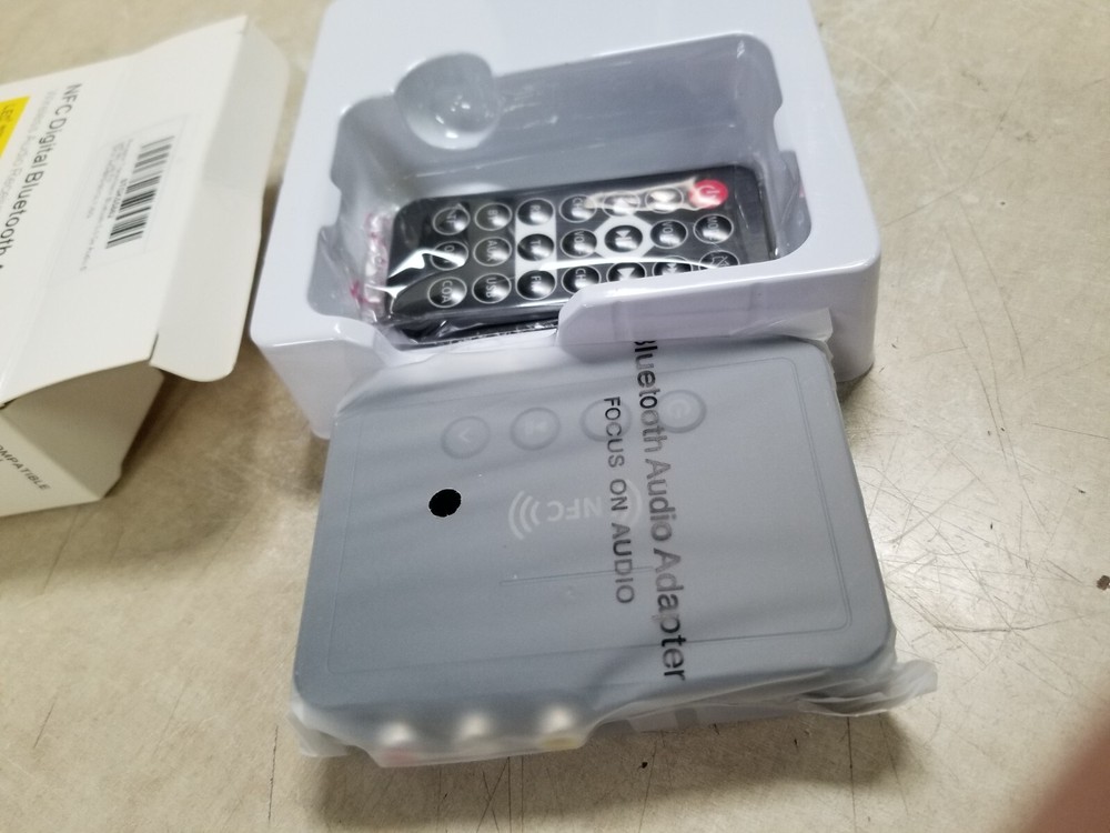 NFC Bluetooth 5.0 Transmitter Receiver Wireless Audio Adapter 3.5mm AUX/RCA/USB